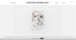 Desktop Screenshot of kacperkowalski.pl